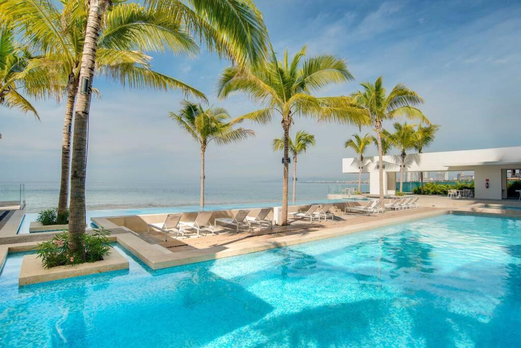 Harbor 3008 Amazing Beach Front Condo By Moikkarentals Puerto Vallarta Esterno foto