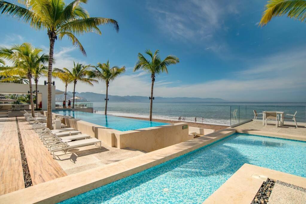Harbor 3008 Amazing Beach Front Condo By Moikkarentals Puerto Vallarta Esterno foto