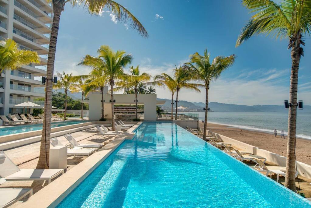 Harbor 3008 Amazing Beach Front Condo By Moikkarentals Puerto Vallarta Esterno foto